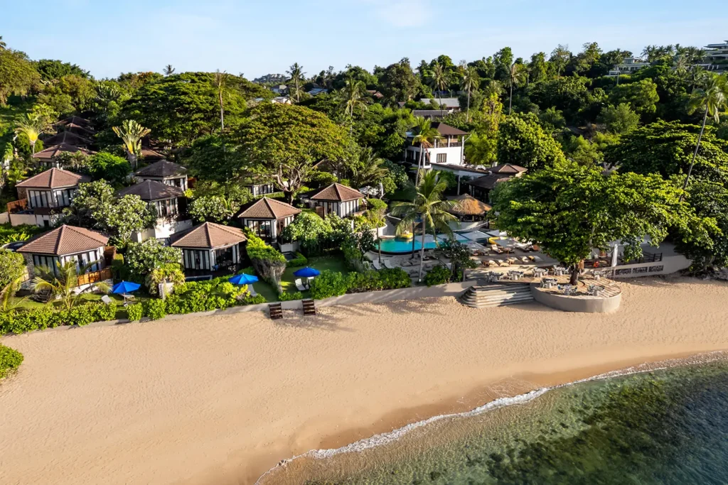 Aerial view of SAii Koh Samui Villas