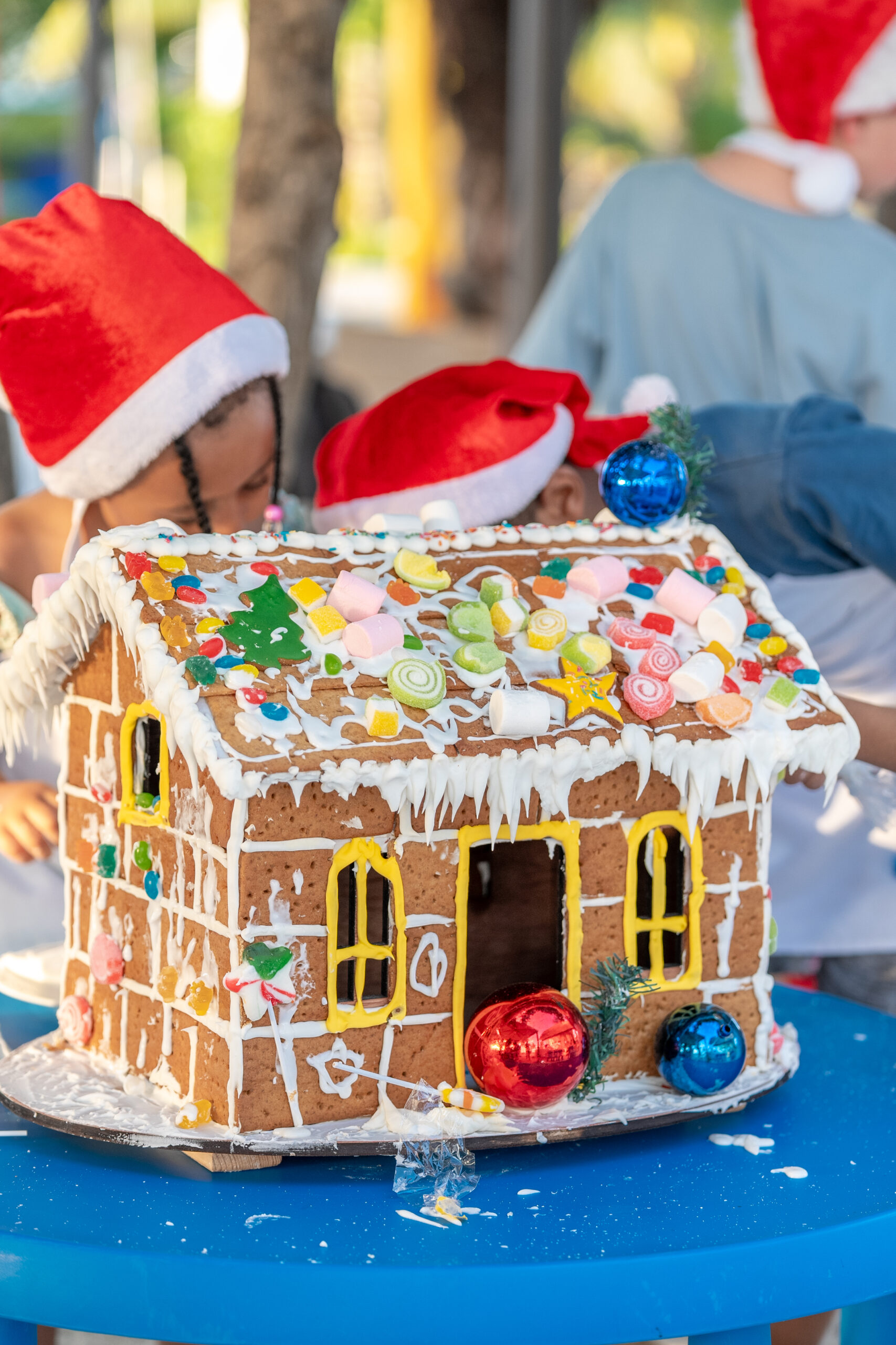 Festive in Maldives Ginger bread House Decoration
