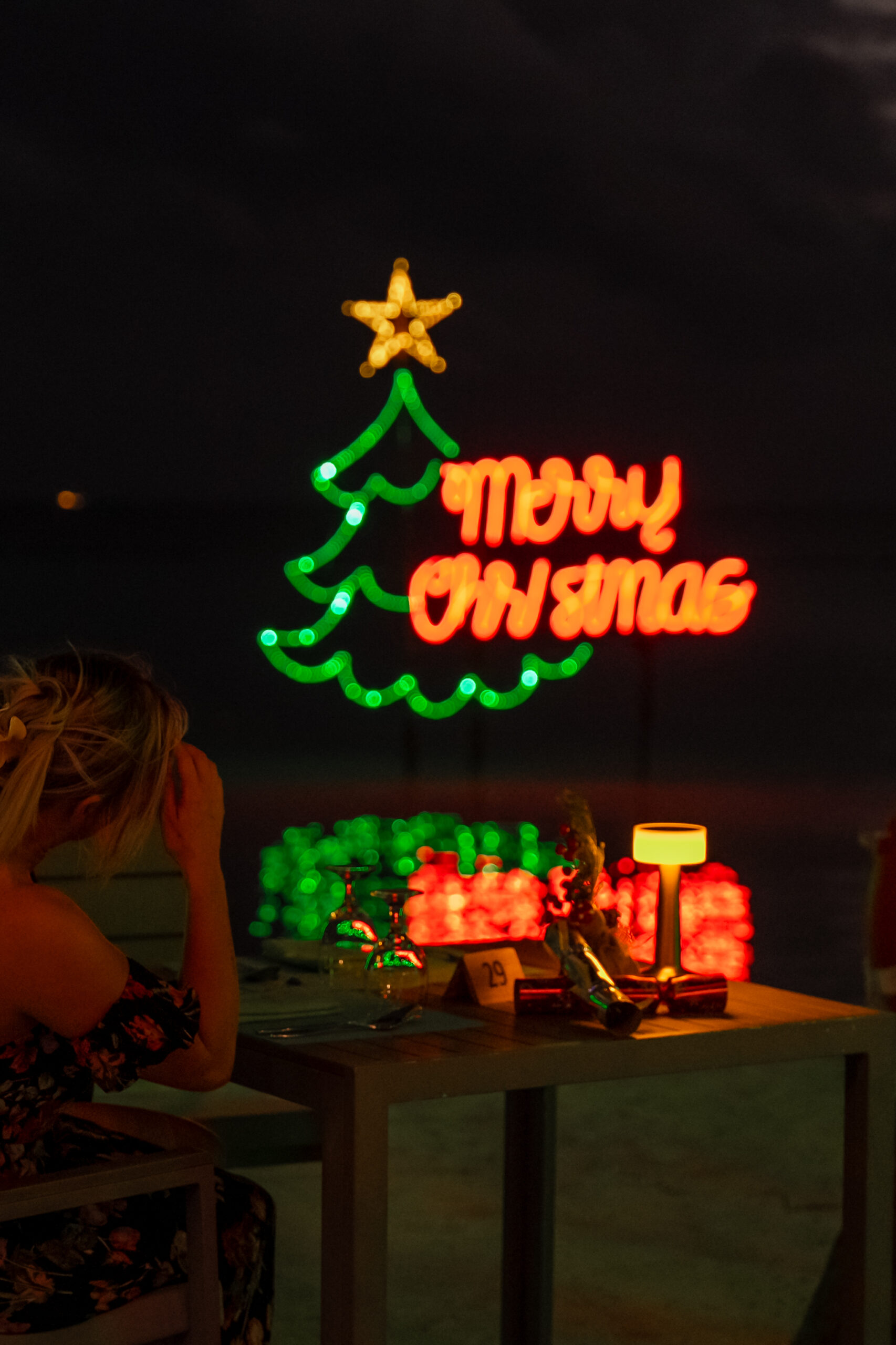 Festive in Maldives Christmas Dinner